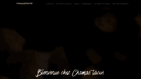 What Chamas-tacos.com website looked like in 2020 (4 years ago)