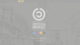 What Copisteriauniversale.it website looked like in 2020 (4 years ago)