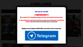 What China-links.eu website looked like in 2020 (4 years ago)