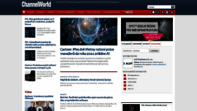 What Channelworld.cz website looked like in 2020 (4 years ago)