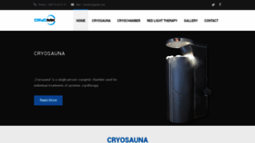 What Cryo.mk website looked like in 2020 (4 years ago)