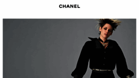 What Chanel.co.uk website looked like in 2020 (4 years ago)