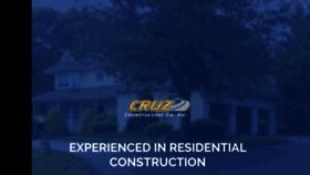 What Cruzconstruction.net website looked like in 2020 (4 years ago)