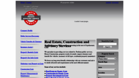 What Creteservices.com website looked like in 2020 (4 years ago)