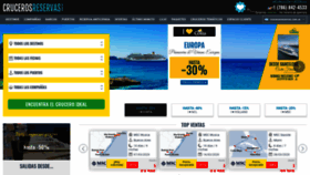 What Crucerosreservas.com.ar website looked like in 2020 (4 years ago)