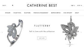 What Catherinebest.com website looked like in 2020 (4 years ago)
