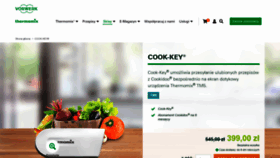 What Cook-key.pl website looked like in 2020 (4 years ago)