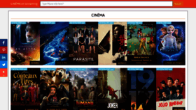 What Cinefra.com website looked like in 2020 (4 years ago)