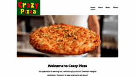 What Crazypizza1.com website looked like in 2020 (4 years ago)