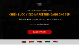 What Chienluocvideomarketing.com website looked like in 2020 (4 years ago)