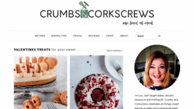 What Crumbscorkscrews.com website looked like in 2020 (4 years ago)
