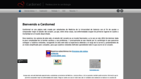 What Cardiomedica.es website looked like in 2020 (4 years ago)