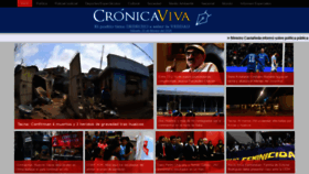What Cronicaviva.com.pe website looked like in 2020 (4 years ago)
