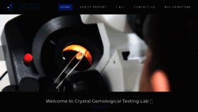 What Crystalgemlab.in website looked like in 2020 (4 years ago)