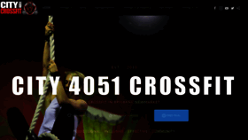 What City4051crossfit.com.au website looked like in 2020 (4 years ago)