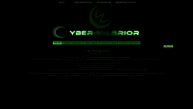 What Cyber-warrior.org website looked like in 2020 (4 years ago)