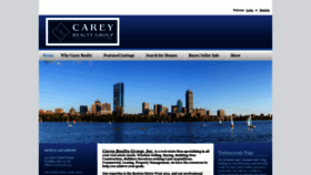 What Carey-realty.com website looked like in 2020 (4 years ago)