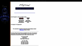 What Chishti.org website looked like in 2020 (4 years ago)