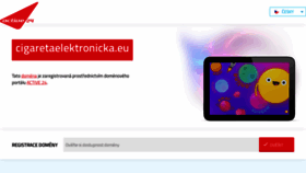 What Cigaretaelektronicka.eu website looked like in 2020 (4 years ago)