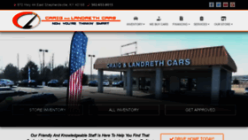 What Cnlcarsales.com website looked like in 2020 (4 years ago)