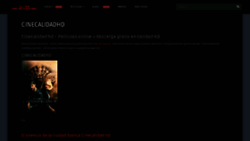 What Cinecalidadhd.com website looked like in 2020 (4 years ago)