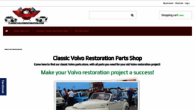 What Classicvolvorestoration.com website looked like in 2020 (4 years ago)