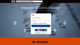 What Campusacada.com website looked like in 2020 (4 years ago)