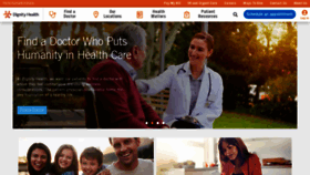 What Chwhealth.org website looked like in 2020 (4 years ago)