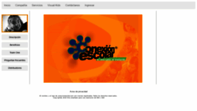 What Conexionescolar.com website looked like in 2020 (4 years ago)