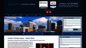 What Criminallawyersinhouston.com website looked like in 2020 (4 years ago)