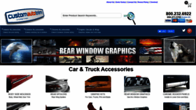 What Customautotrim.com website looked like in 2020 (4 years ago)