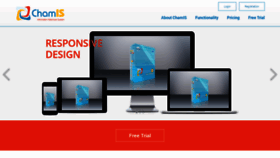 What Chamis.eu website looked like in 2020 (5 years ago)