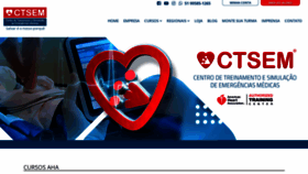 What Ctsem.com website looked like in 2020 (4 years ago)