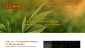 What Cannabiscare.nz website looked like in 2020 (4 years ago)