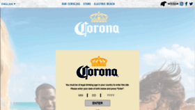 What Coronaextrausa.com website looked like in 2020 (4 years ago)