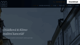 What Chkreality.cz website looked like in 2020 (4 years ago)