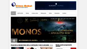 What Cinesalbatrosbabel.com website looked like in 2020 (4 years ago)