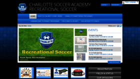 What Csarecsoccer.com website looked like in 2020 (4 years ago)