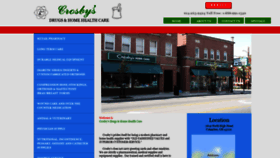 What Crosbysdrugs.com website looked like in 2020 (4 years ago)