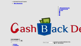 What Cashbackdeal.in website looked like in 2020 (4 years ago)
