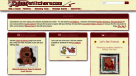 What Cyberstitchers.com website looked like in 2020 (4 years ago)