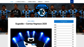 What Camisasdogremio.net website looked like in 2020 (4 years ago)