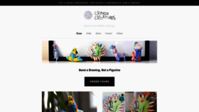 What Crayoncreatures.com website looked like in 2020 (4 years ago)