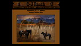 What C-jranch.com website looked like in 2020 (4 years ago)