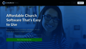 What Churchtraconline.com website looked like in 2020 (4 years ago)