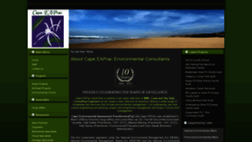 What Cape-eaprac.co.za website looked like in 2020 (5 years ago)
