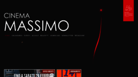 What Cinemamassimotorino.it website looked like in 2020 (4 years ago)