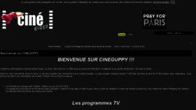 What Cineguppy.com website looked like in 2020 (4 years ago)