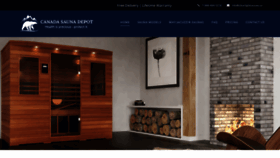 What Clearlightsaunas.ca website looked like in 2020 (4 years ago)