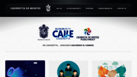 What Cadereytademontes.gob.mx website looked like in 2020 (4 years ago)